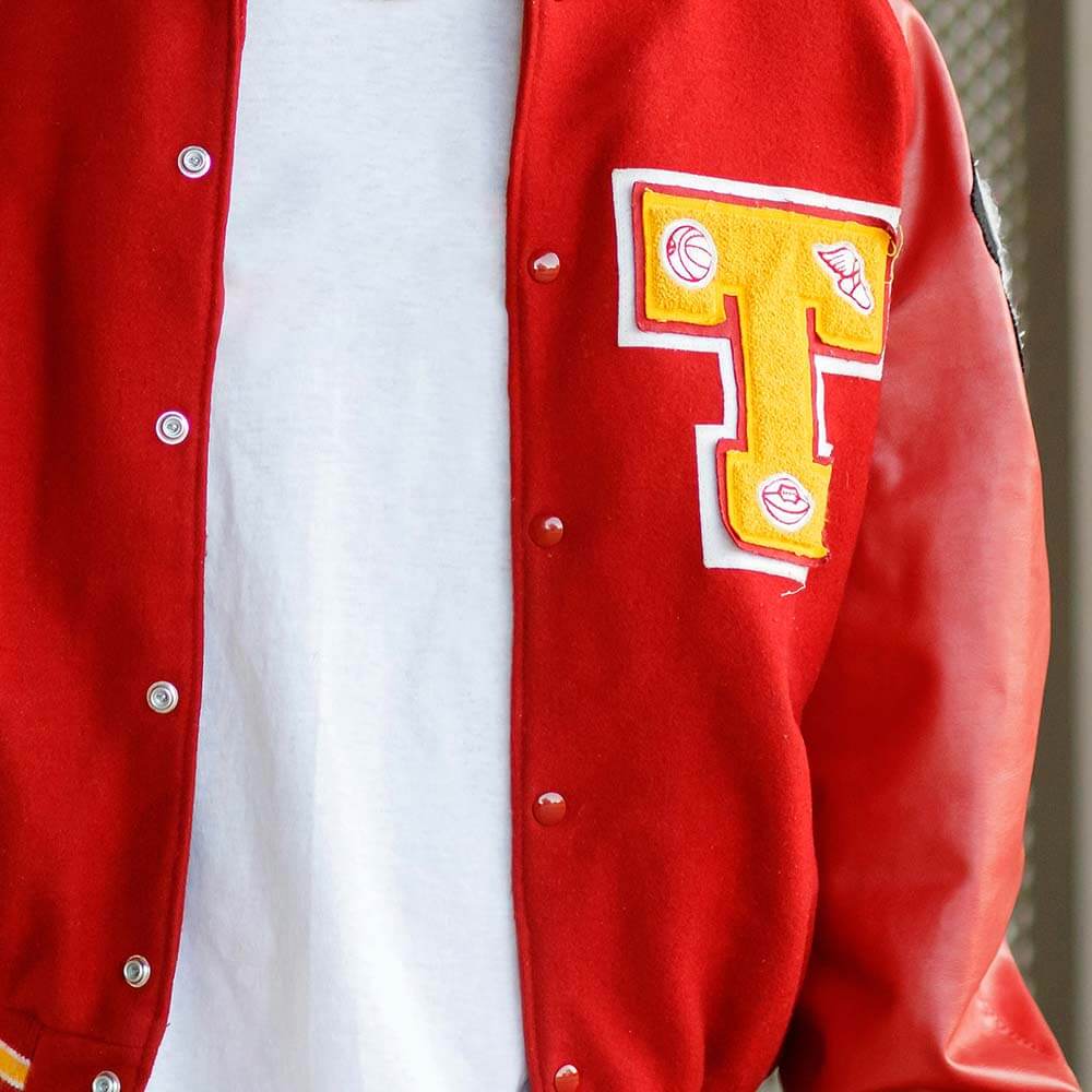 Letterman Jackets Patch Placement