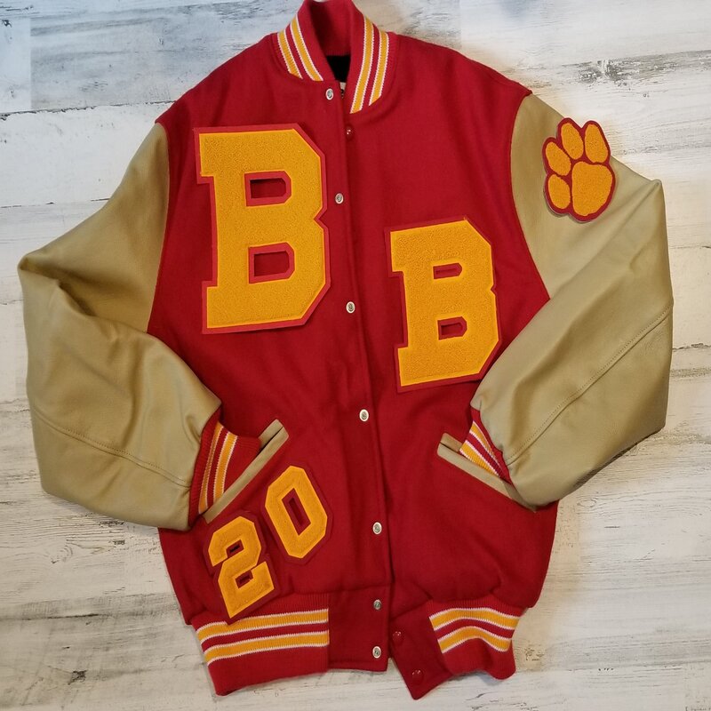 Letterman Jackets Patch Placement 