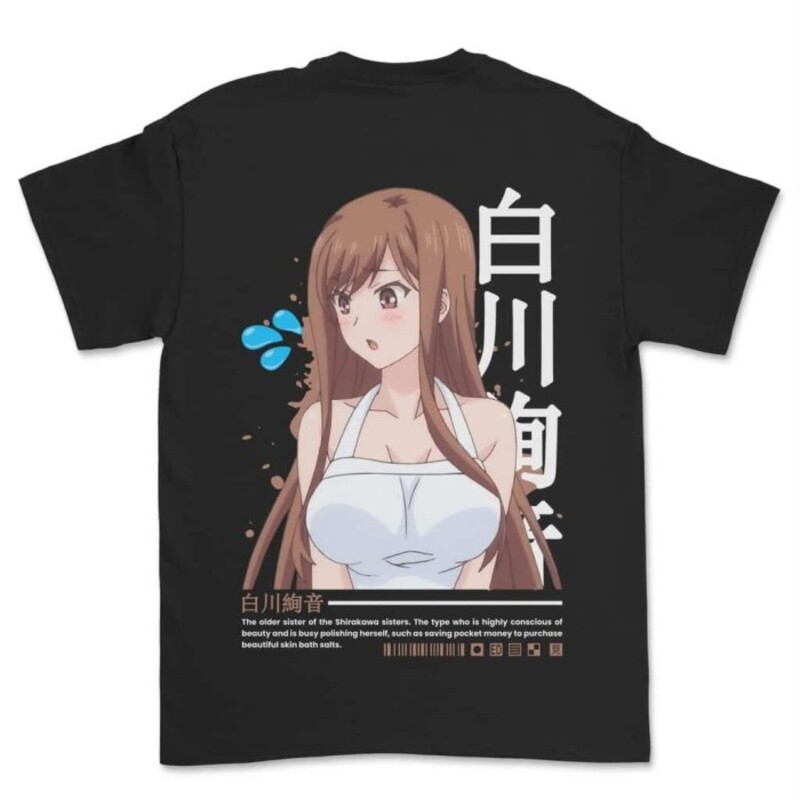 overflow anime t-shirt