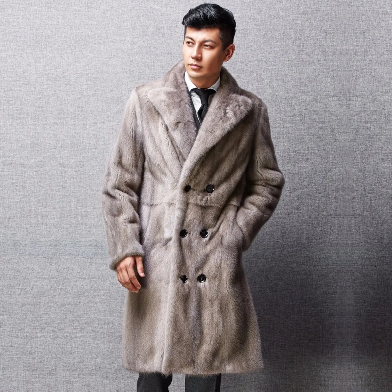 Mink coat for men 