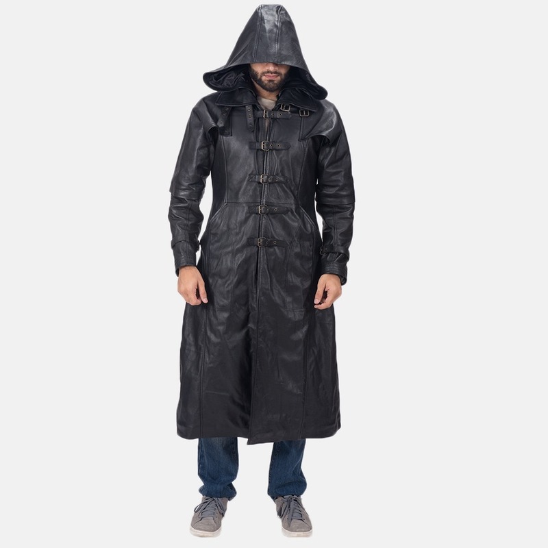 Men’s Black Trench Coat