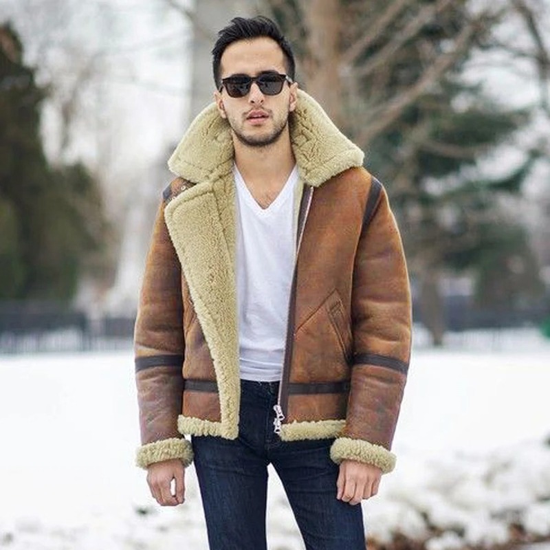 Shearling coat