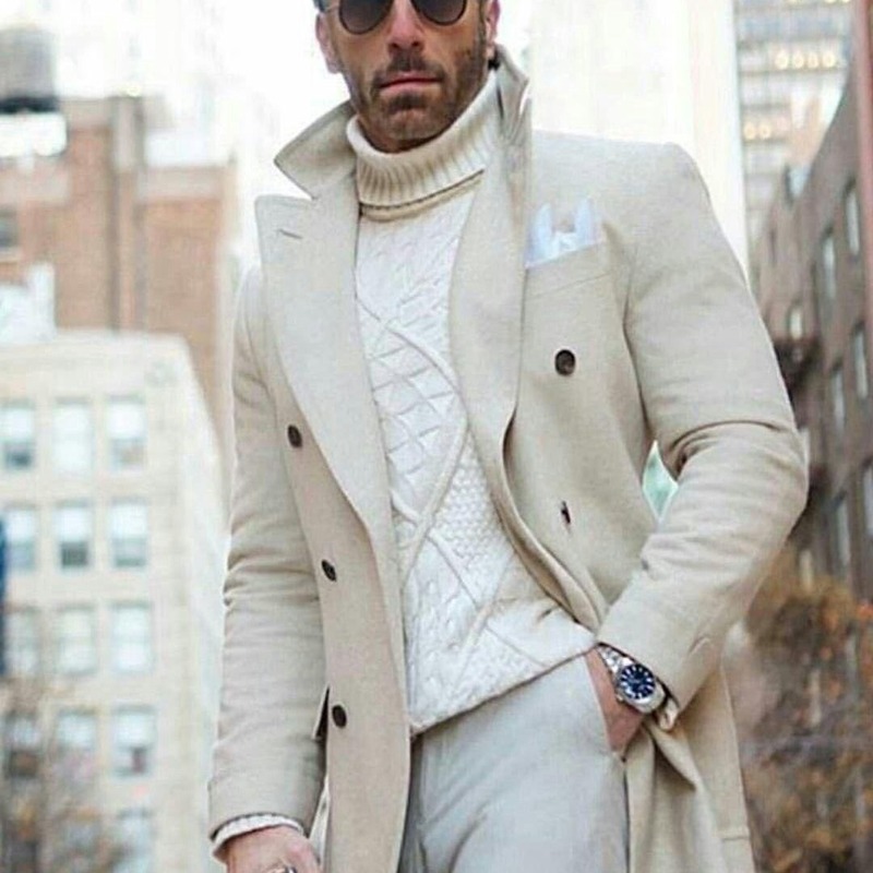 White coat for men
