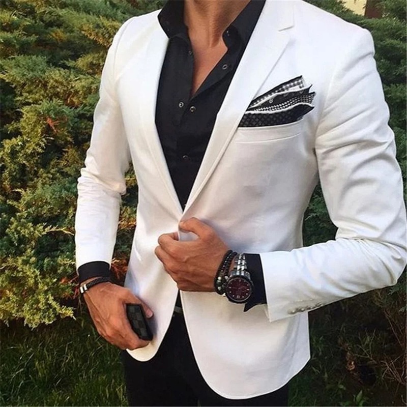 White coat for men
