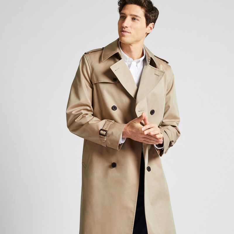 Trench coat for men