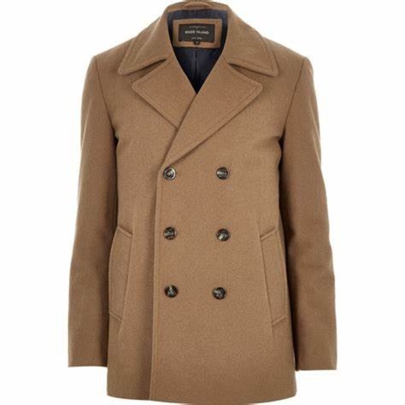 Men's pea coat