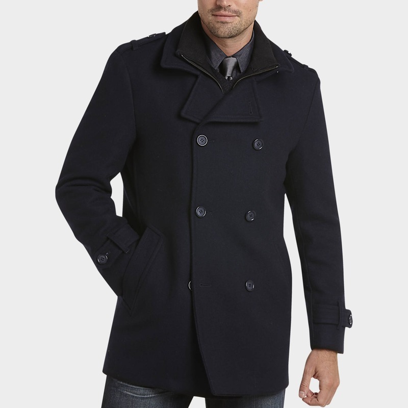 Men's pea coat