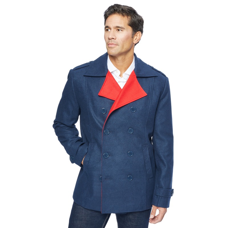 Men's pea coat