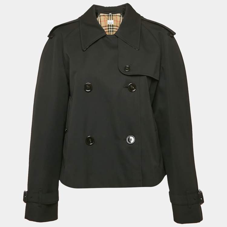 cropped trench coat