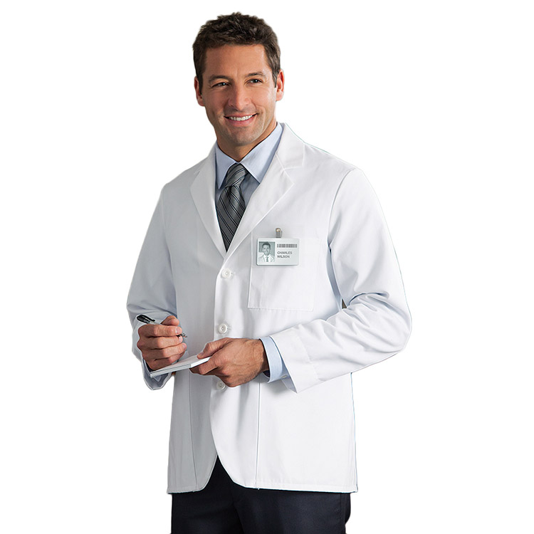 white coat