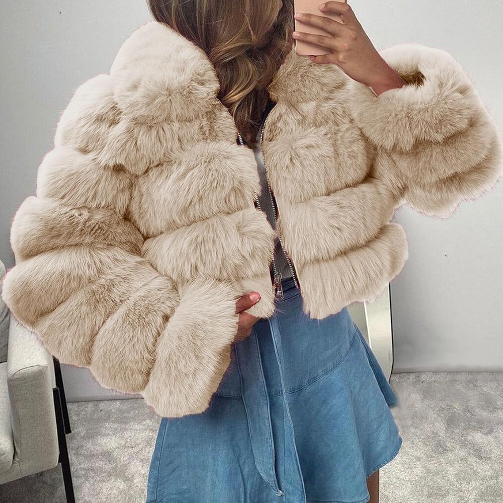 faux fur coat