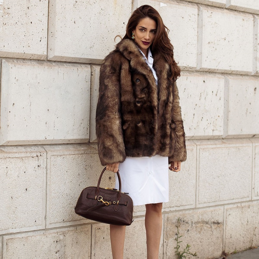 faux fur coat