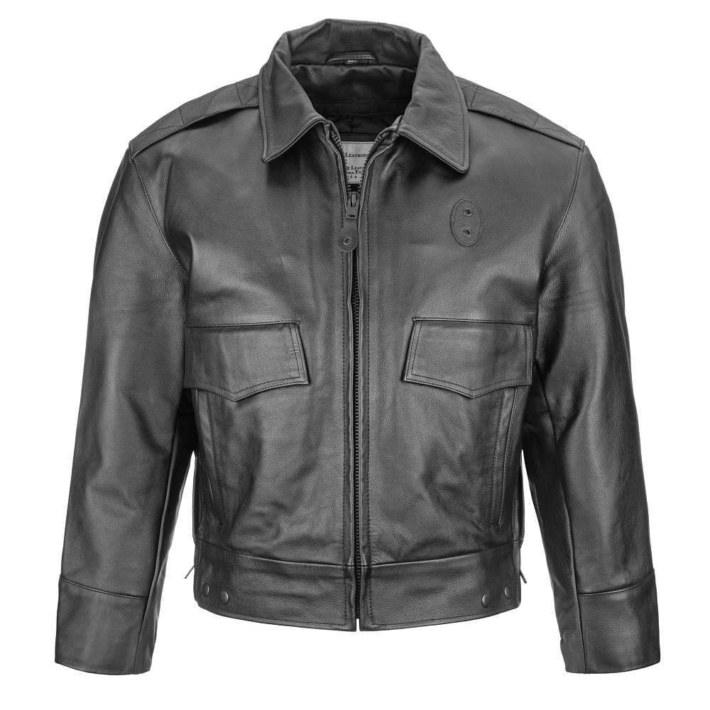 leather coat
