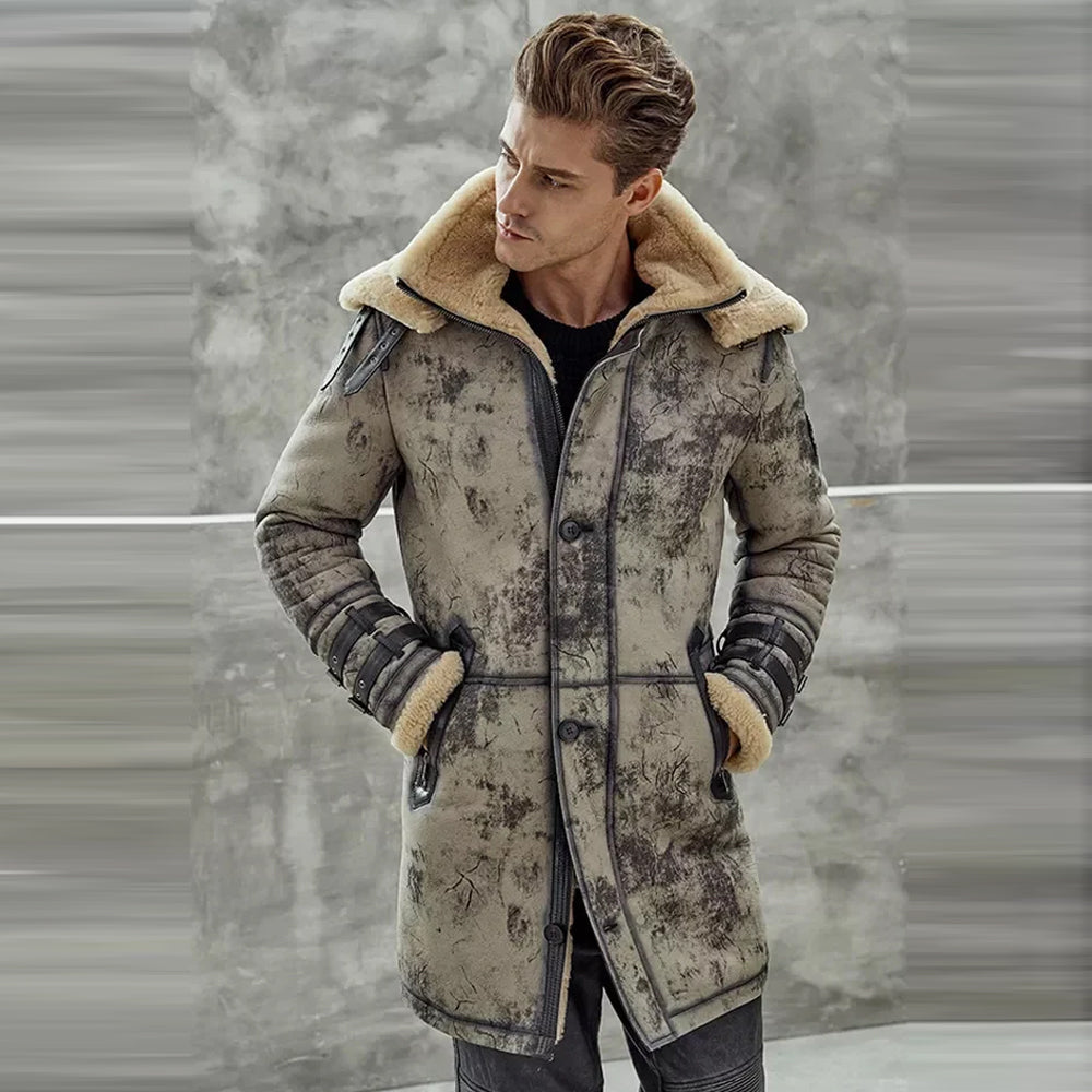sheepskin coat