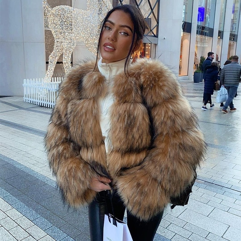 fur coat