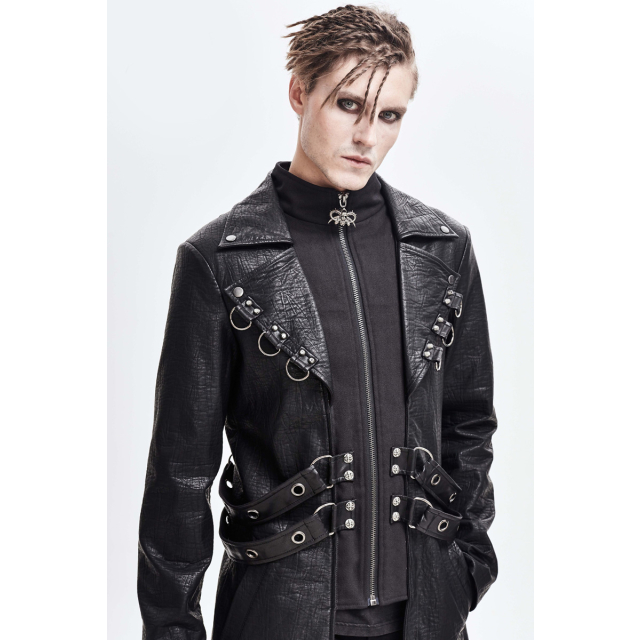 leather coat