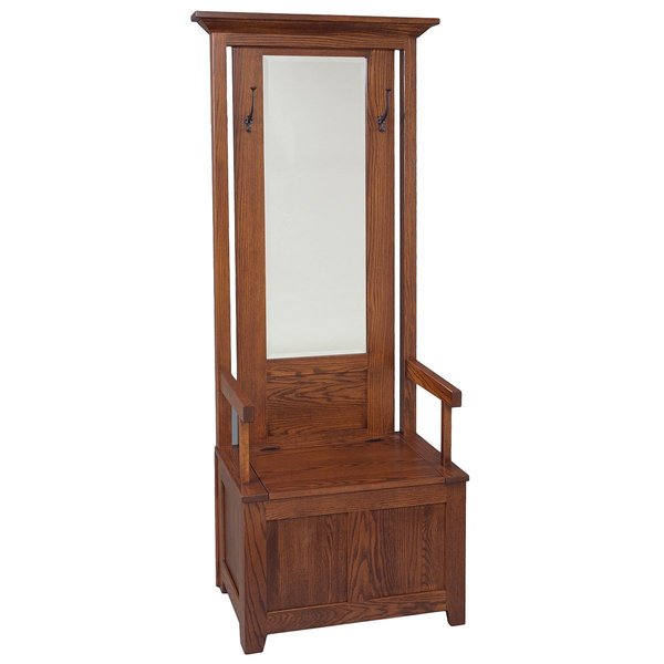 Amish-Guysie-Storage-Bench-with-Coat-Rack-