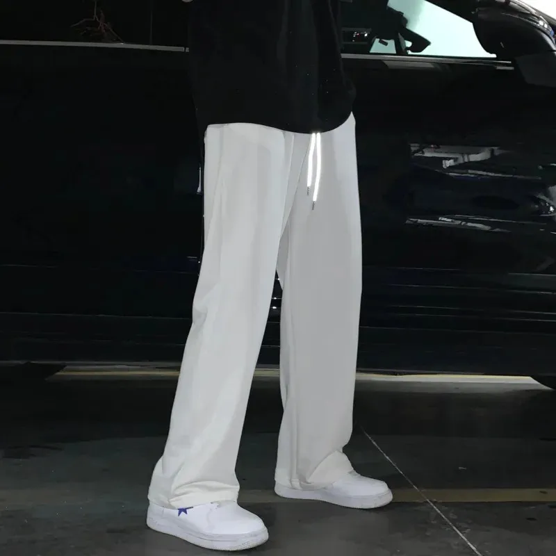 men's wide leg sweatpants