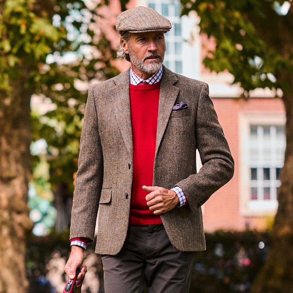 men's tweed blazer