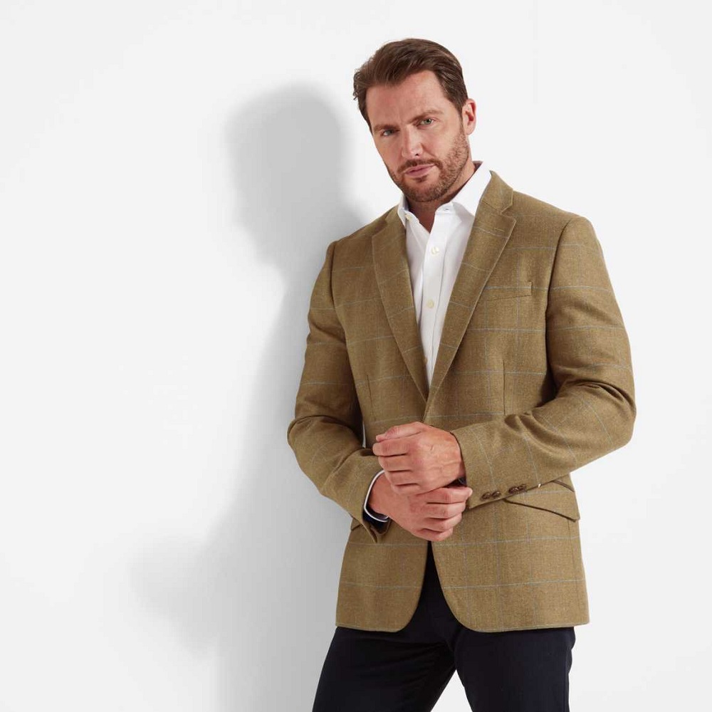 men's tweed blazer