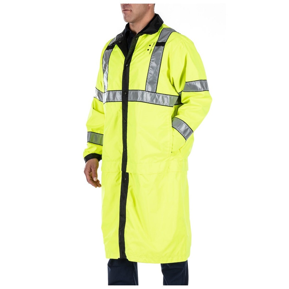 long rain coat