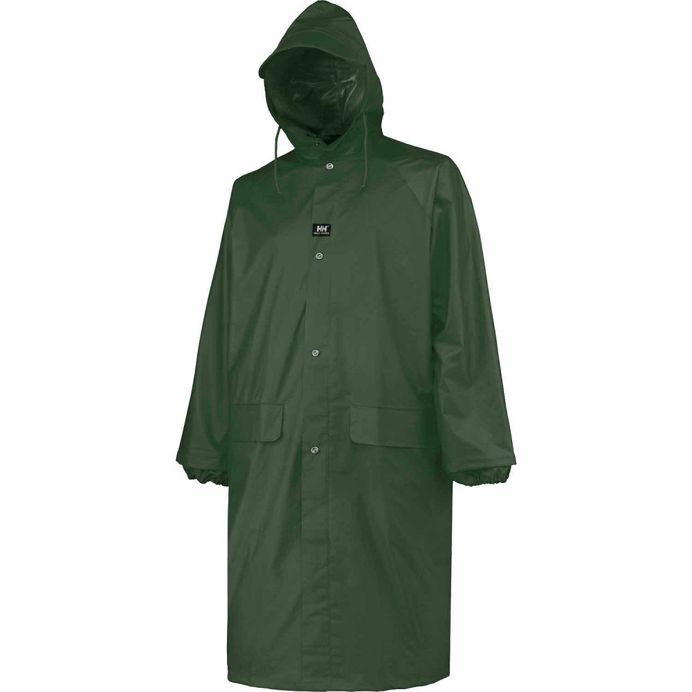 long rain coat