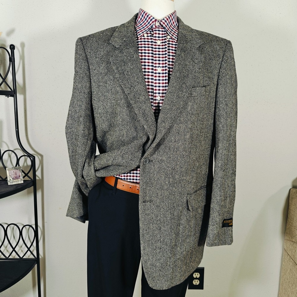 men's tweed blazer