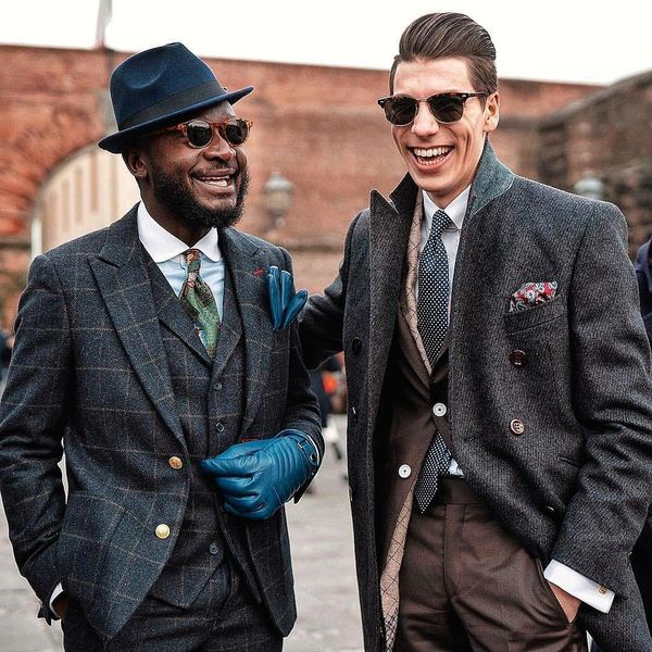 men's tweed blazer