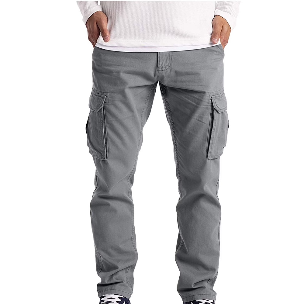 gray cargo pants