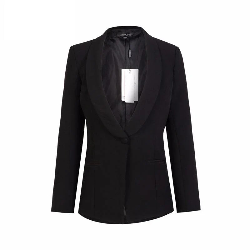 classy black blazer
