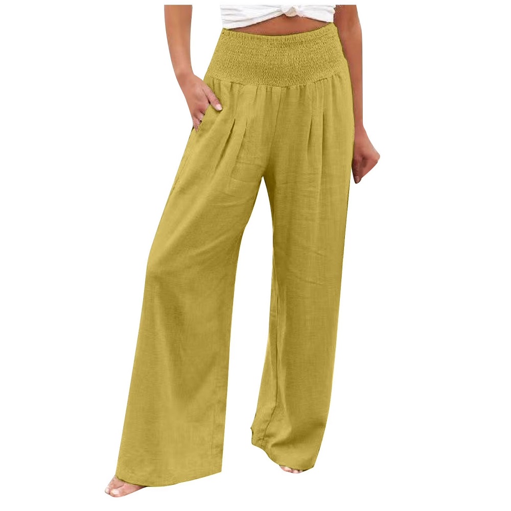 high waisted wide leg pants