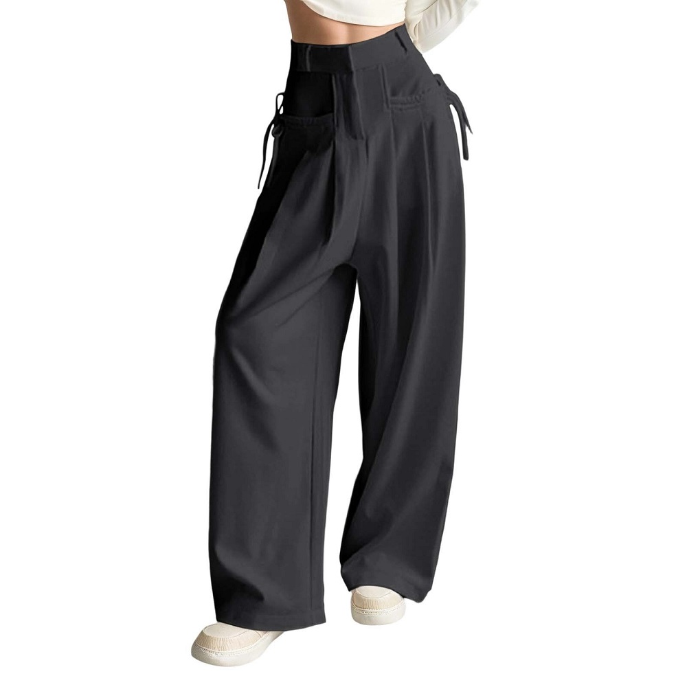high waisted wide leg pants