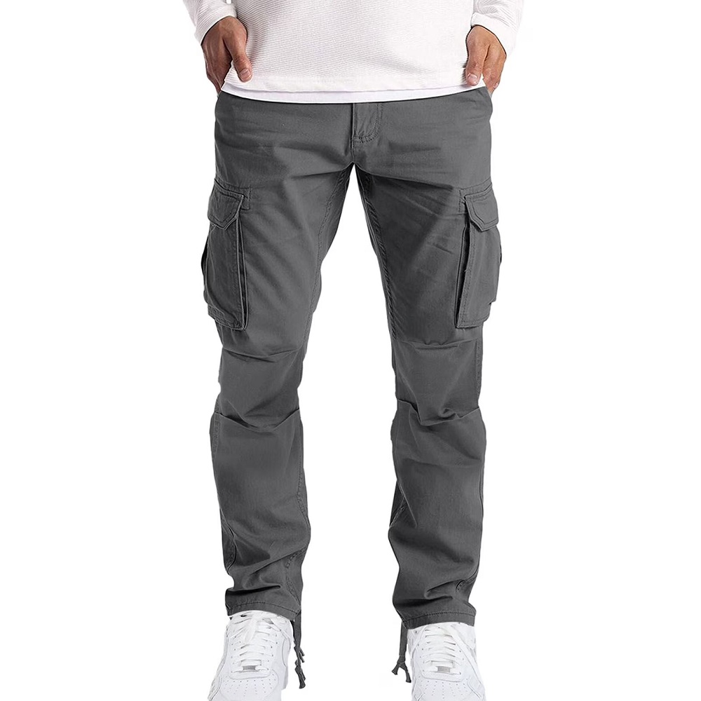 gray cargo pants