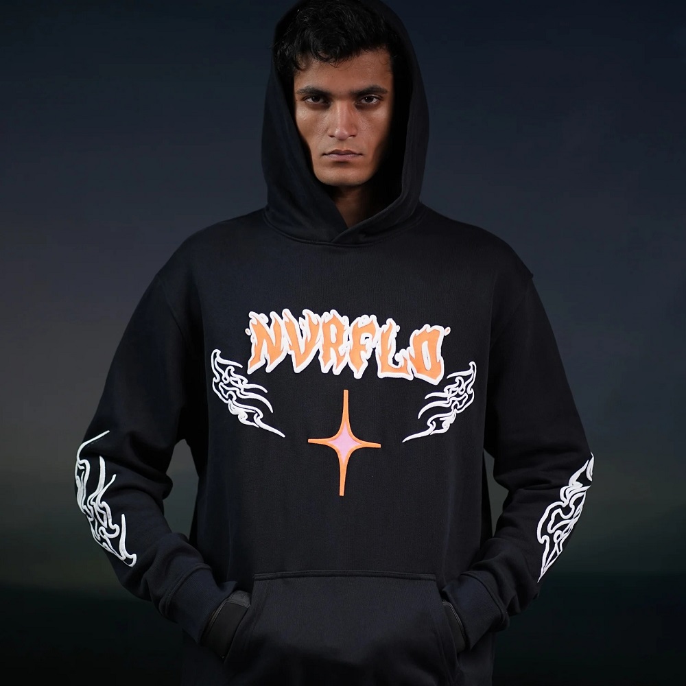 black graphic hoodies