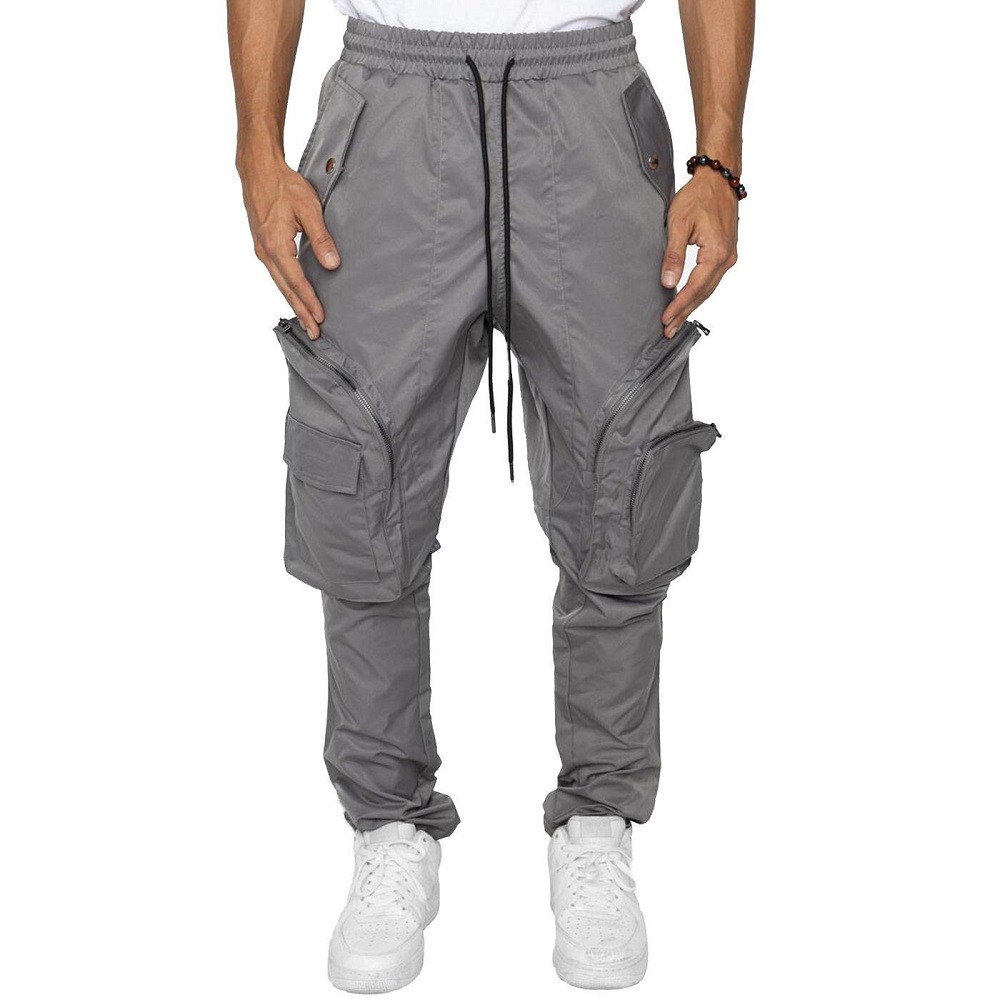 gray cargo pants