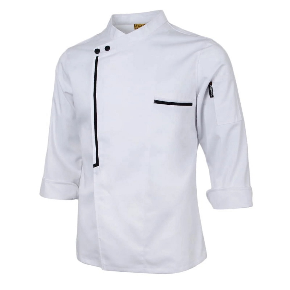 white chef coat