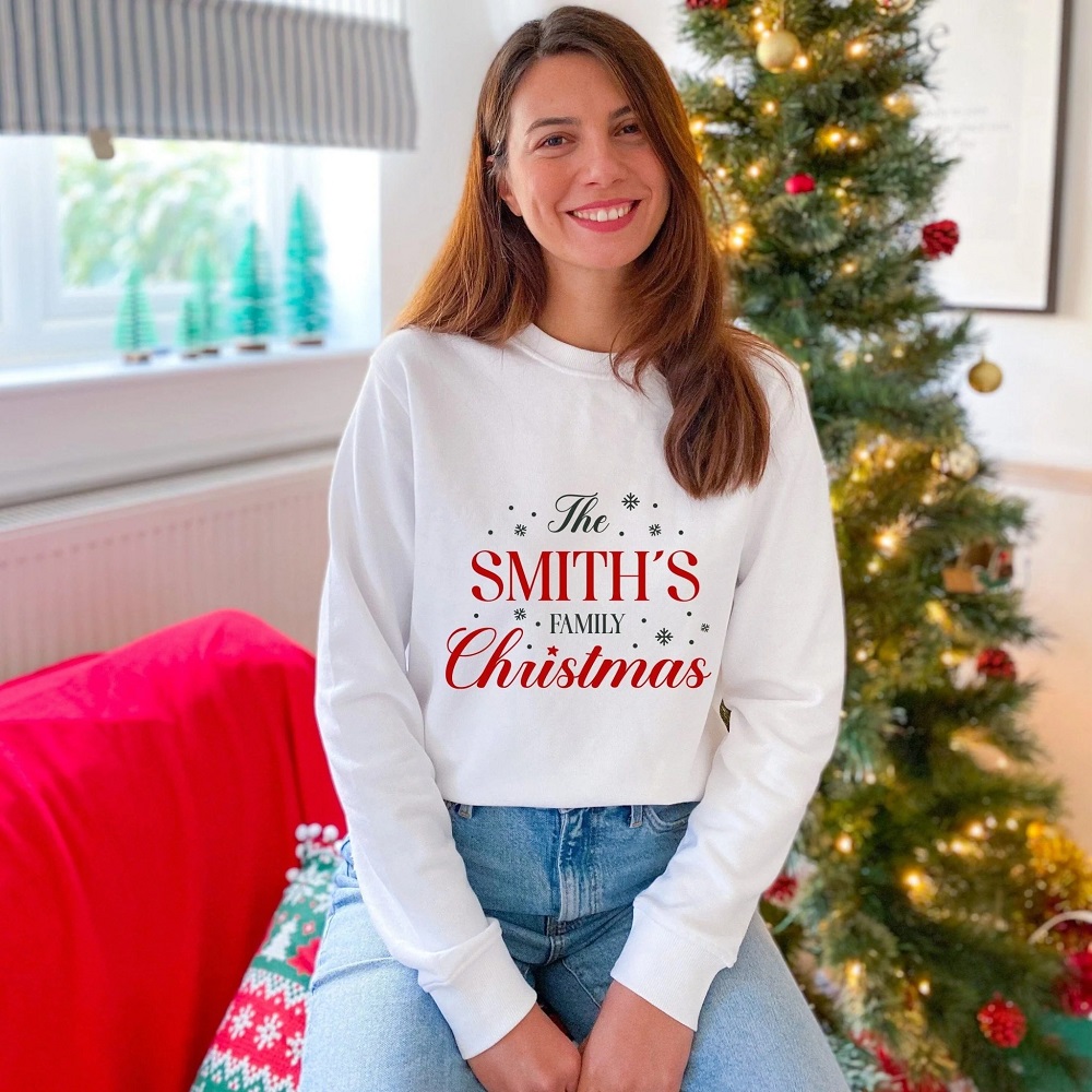 custom christmas sweatshirts