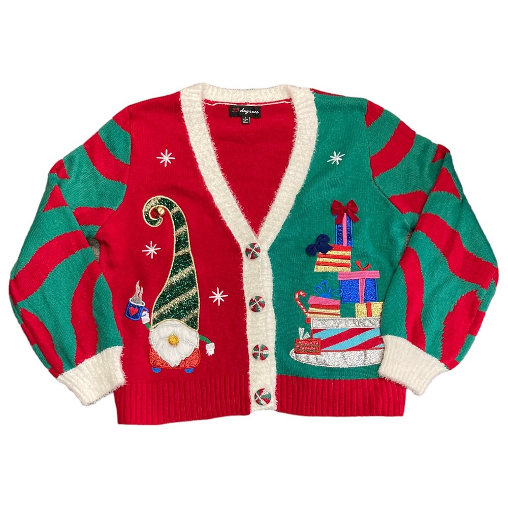 vintage ugly christmas sweater