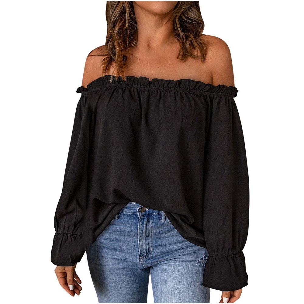 womens off the shoulder tops