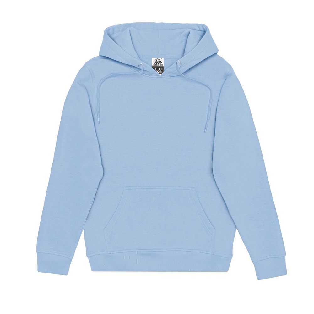 light blue hoodies