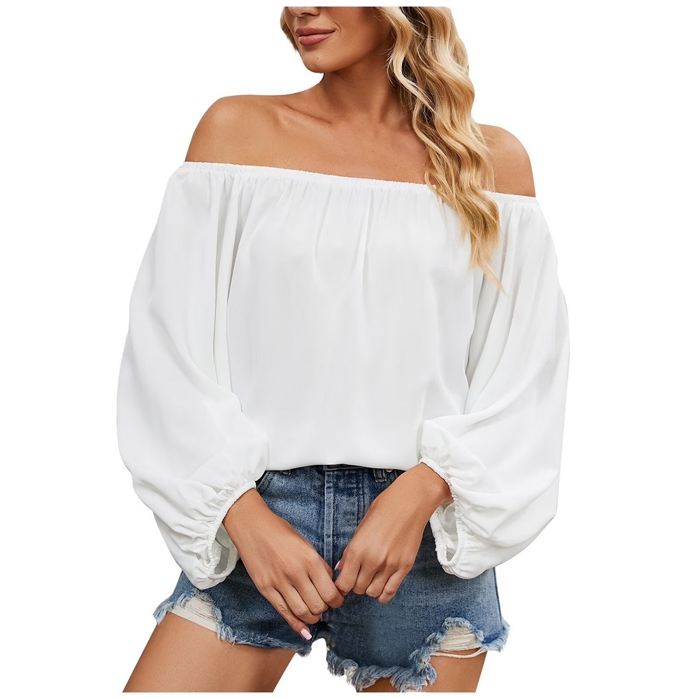 womens off the shoulder tops