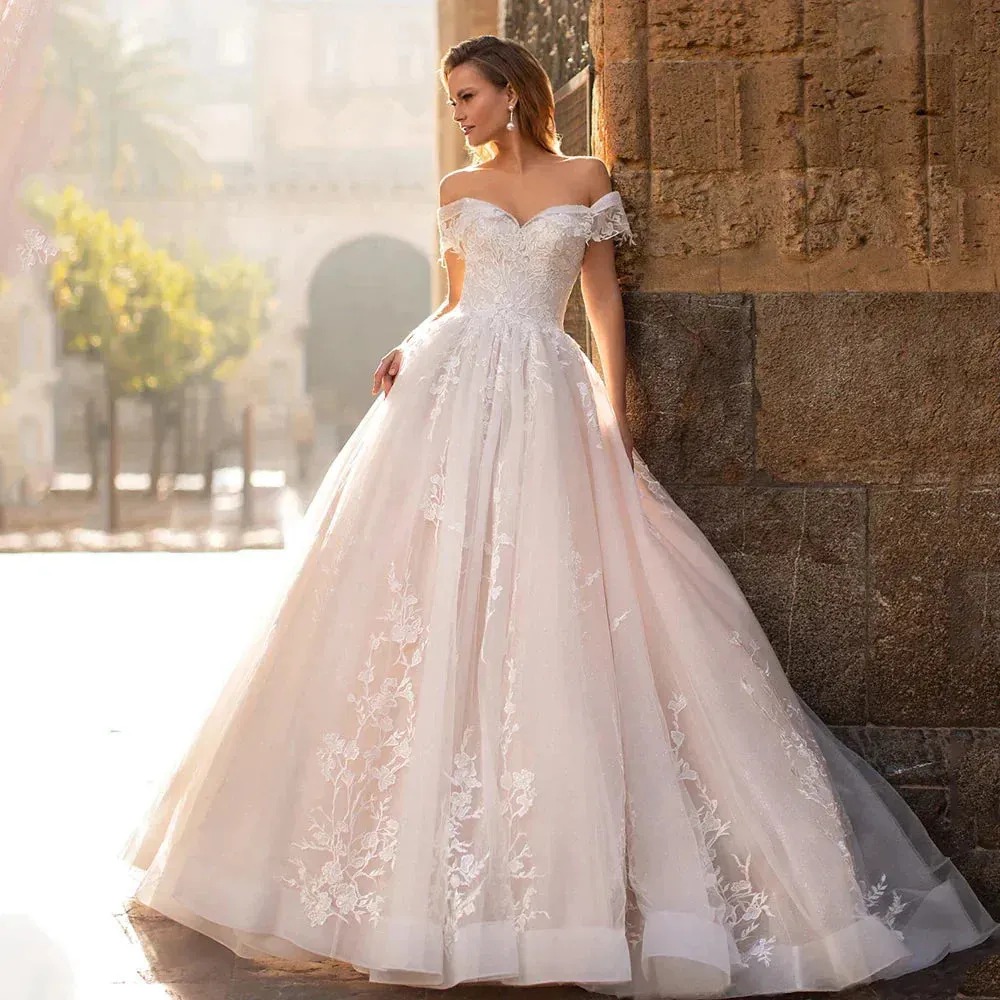 corset ball gown wedding dress