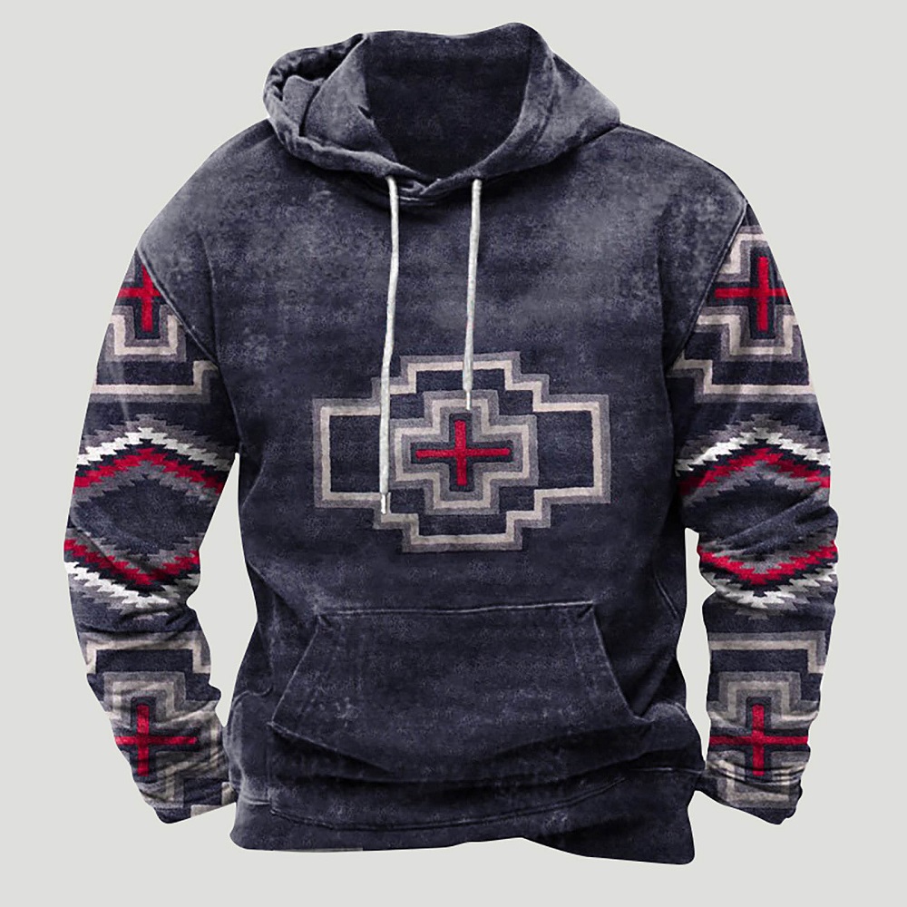 patchwork hoodies