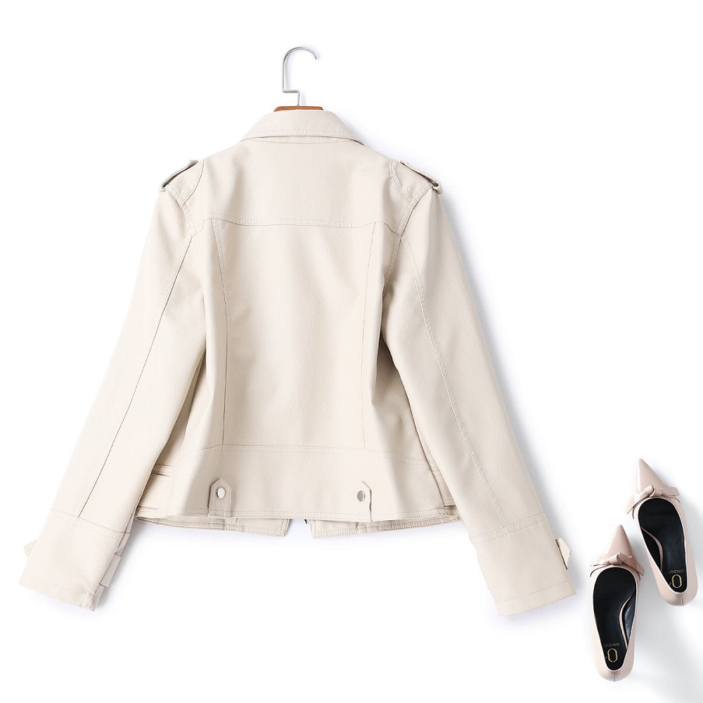 plus size leather jacket