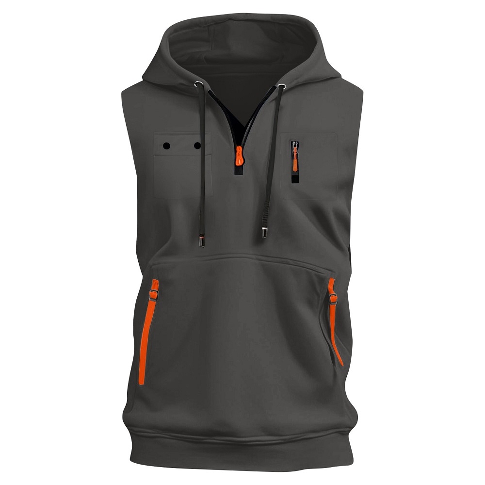 sleeveless hoodies for men