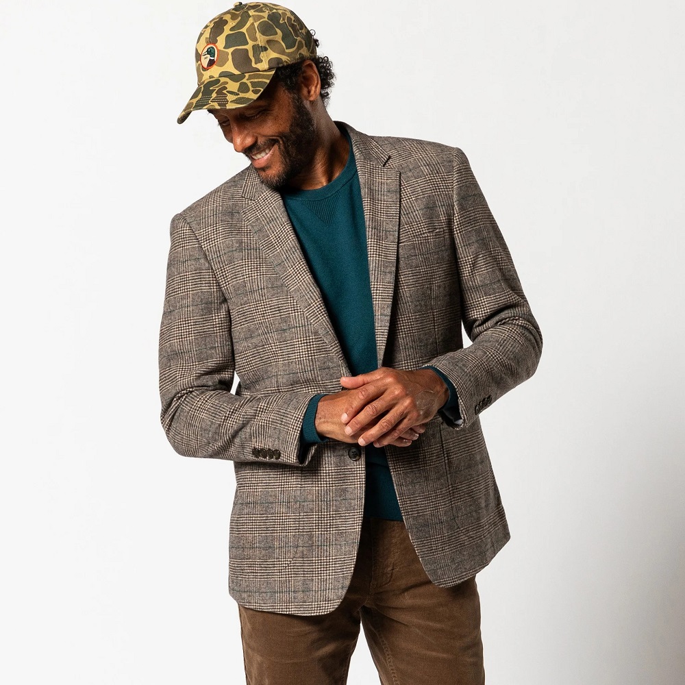 mens plaid sport coat