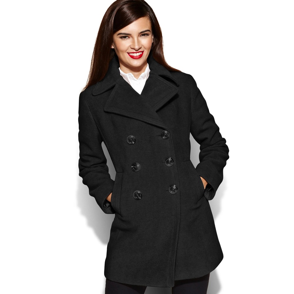 petite pea coat