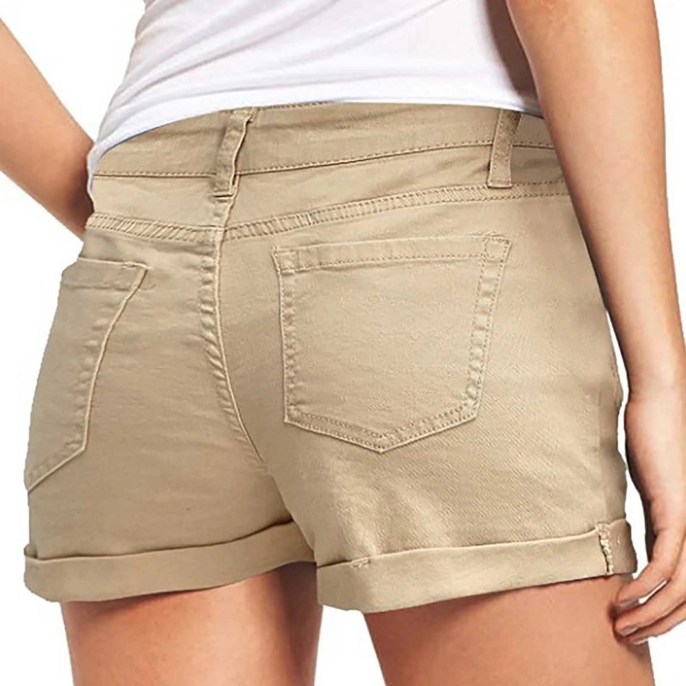 womens khaki shorts