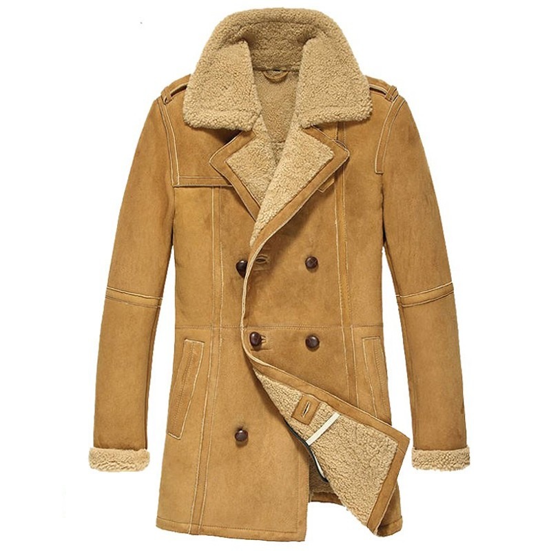 men's sheepskin coat
