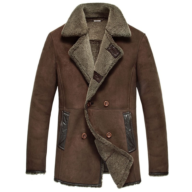men's sheepskin coat